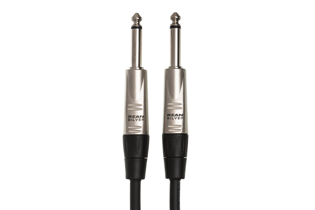 Pro Unbalanced Interconnect, REAN 1/4 in TS to Same - Connector
