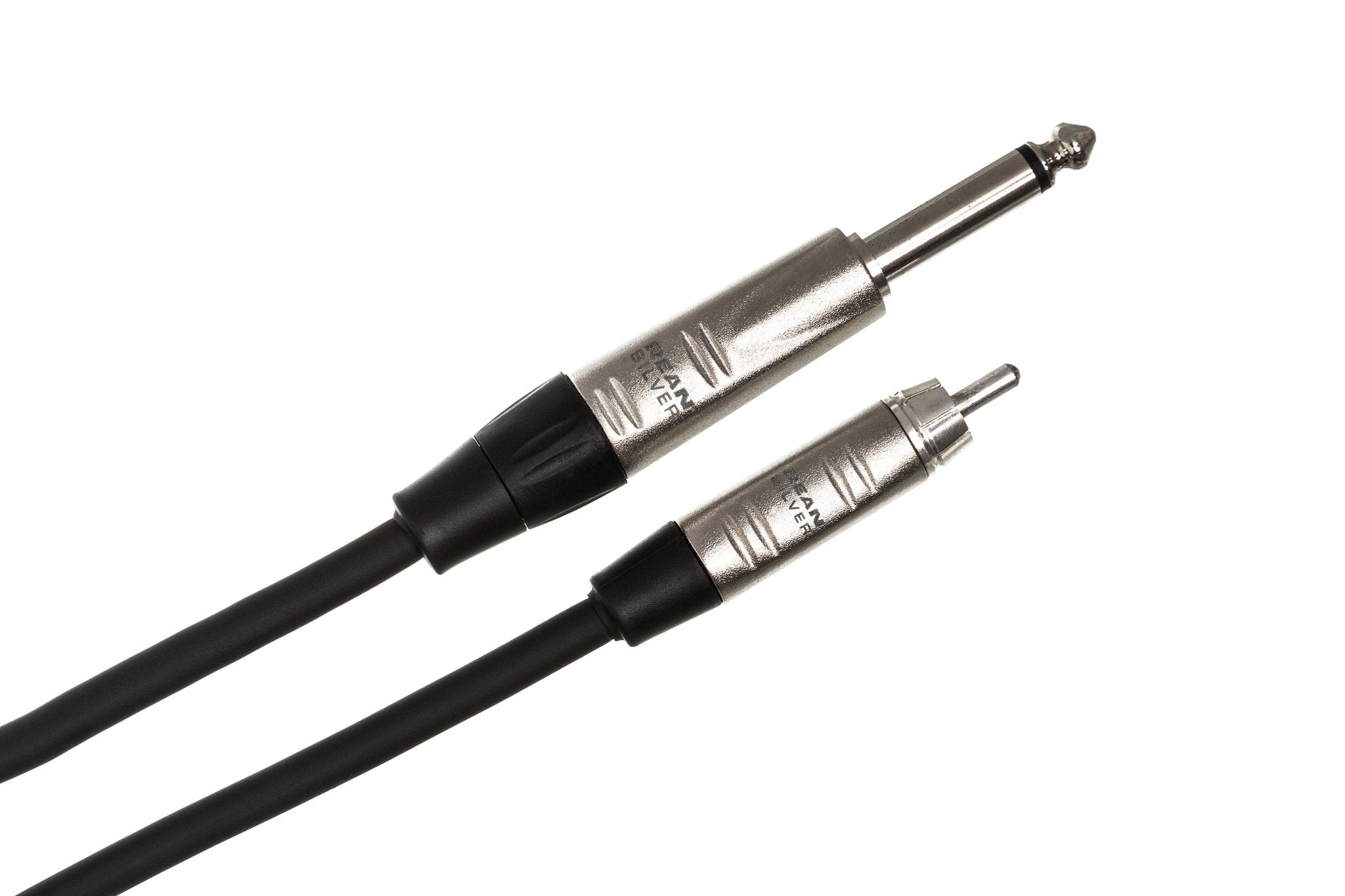 Pro Unbalanced Interconnect, REAN 1/4 in TS to RCA - Angle