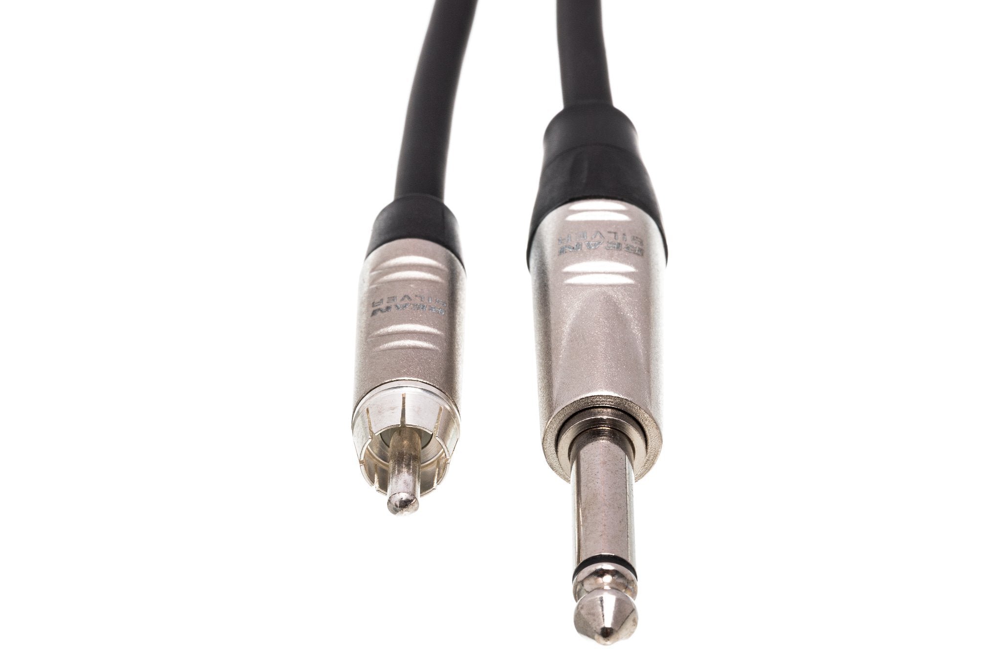 Pro Unbalanced Interconnect, REAN 1/4 in TS to RCA - Front
