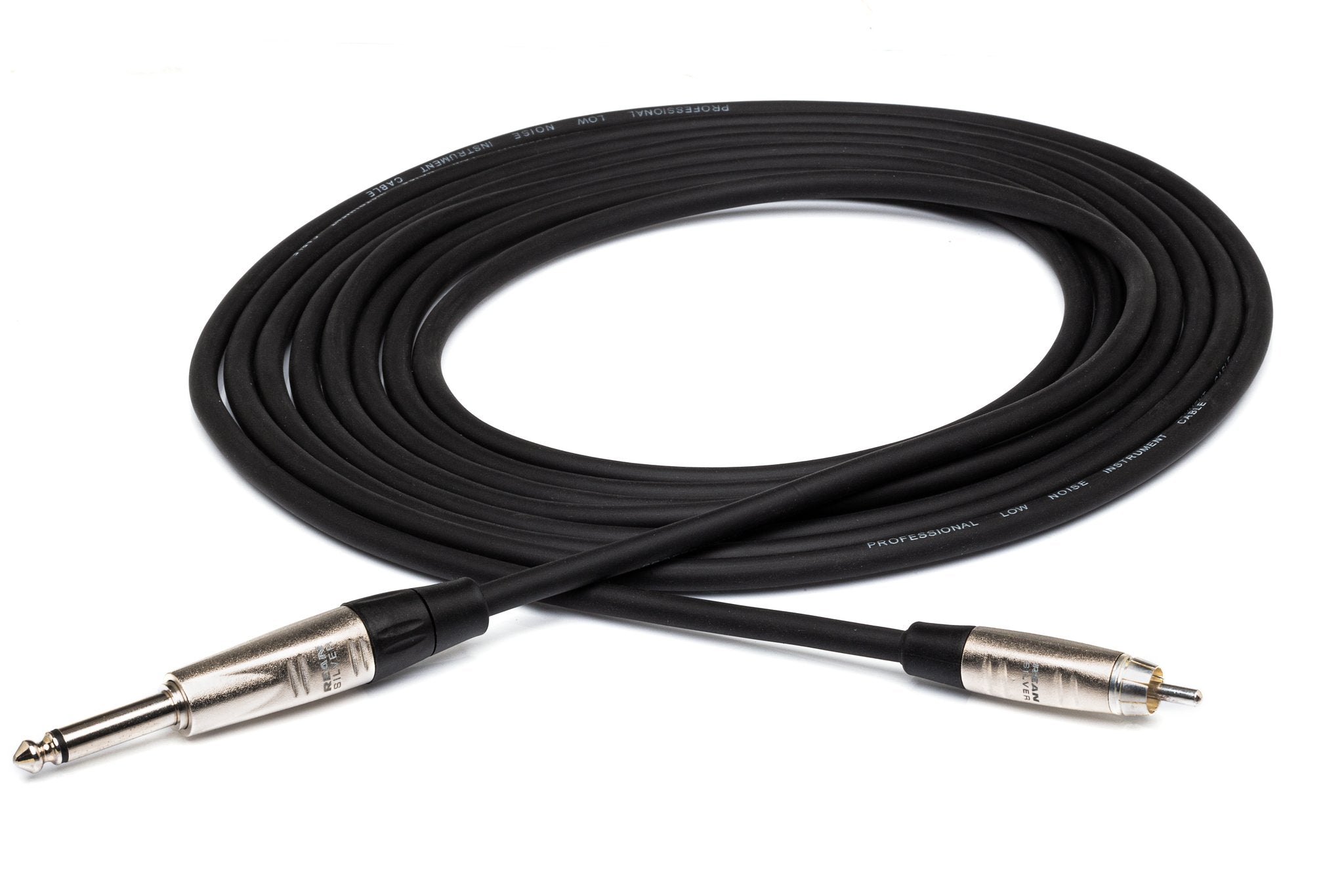Pro Unbalanced Interconnect, REAN 1/4 in TS to RCA - Full