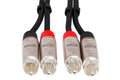 Pro Stereo Interconnect, Dual REAN RCA to Same, 10 ft - Front