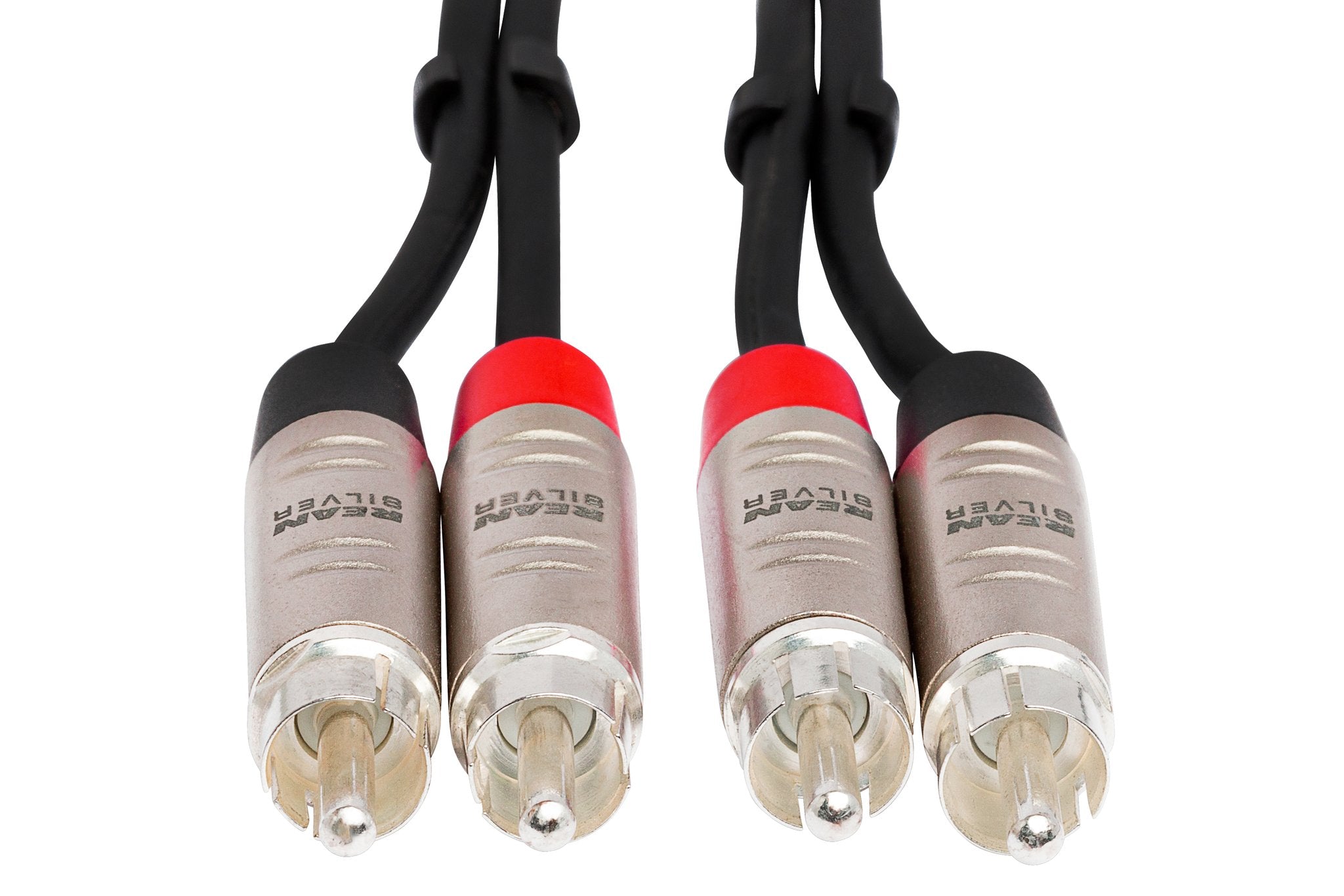 Pro Stereo Interconnect, Dual REAN RCA to Same, 10 ft - Front