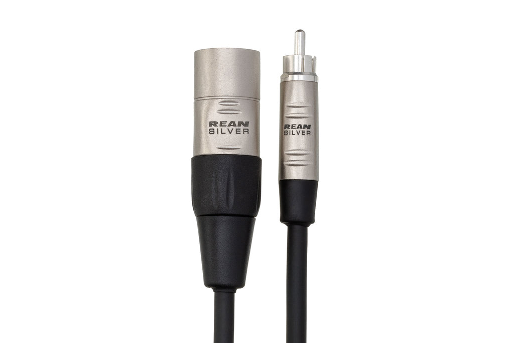 Pro Unbalanced Interconnect, REAN RCA to XLR3M - Connector