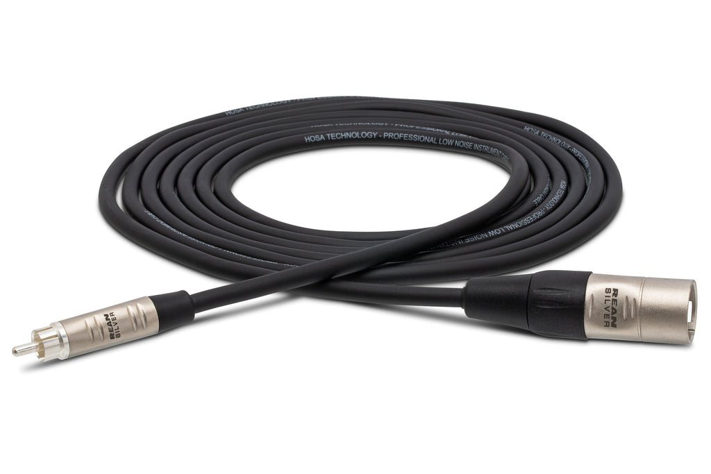 Pro Unbalanced Interconnect, REAN RCA to XLR3M - Full