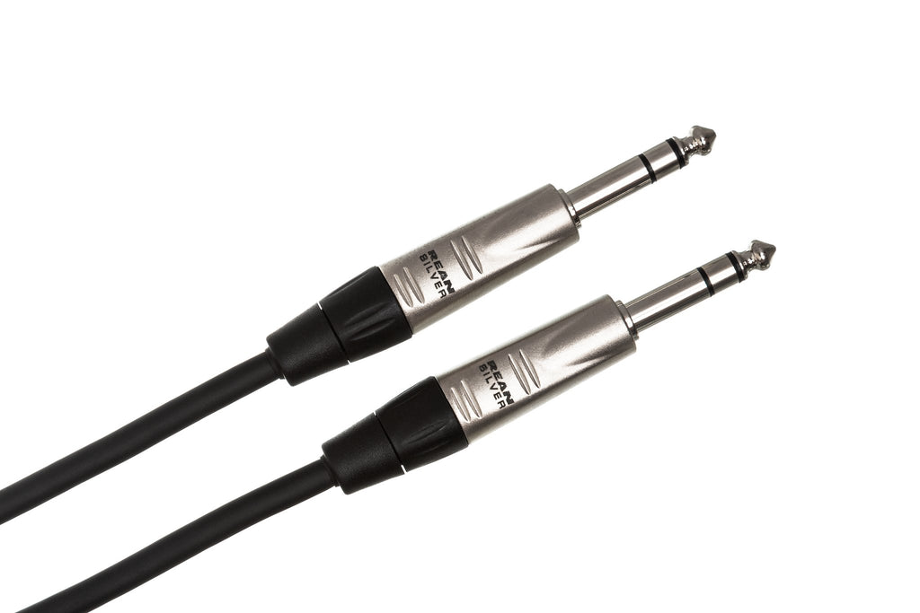 Pro Balanced Interconnect, REAN 1/4 in TRS to Same - Angle