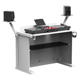 WHITE B3 Quick Folding DJ Controller Turntable CD-J Facade Table Workstation by Humpter