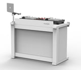 WHITE B3 Quick Folding DJ Controller Turntable CD-J Facade Table Workstation by Humpter