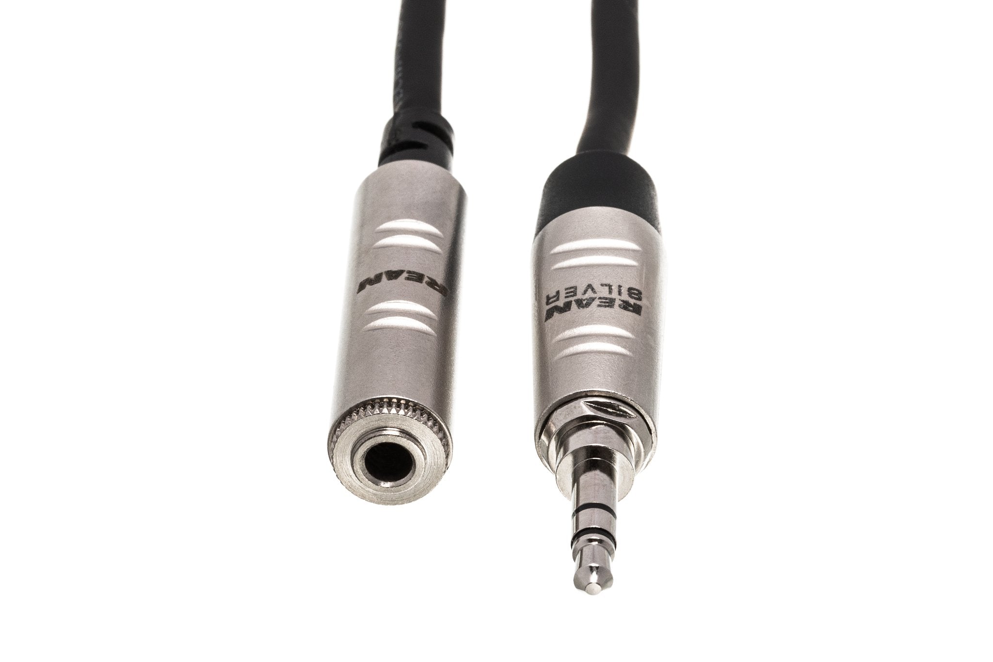 Pro Headphone Extension Cable, REAN 3.5 mm TRS to 3.5 mm TRS - Front