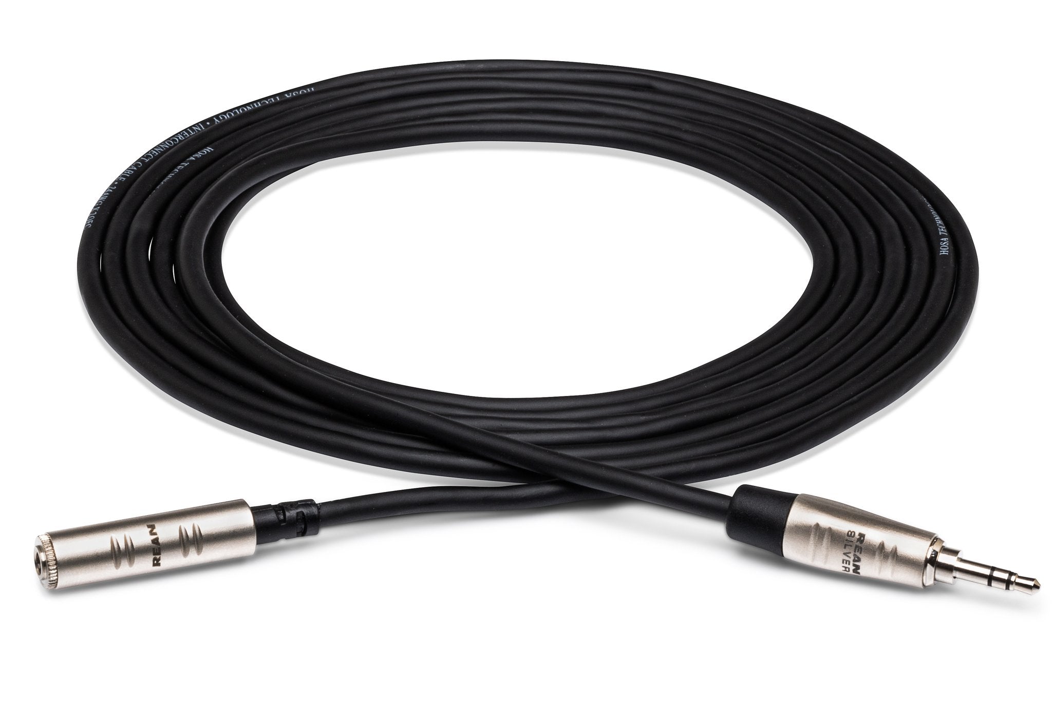 Pro Headphone Extension Cable, REAN 3.5 mm TRS to 3.5 mm TRS - Full