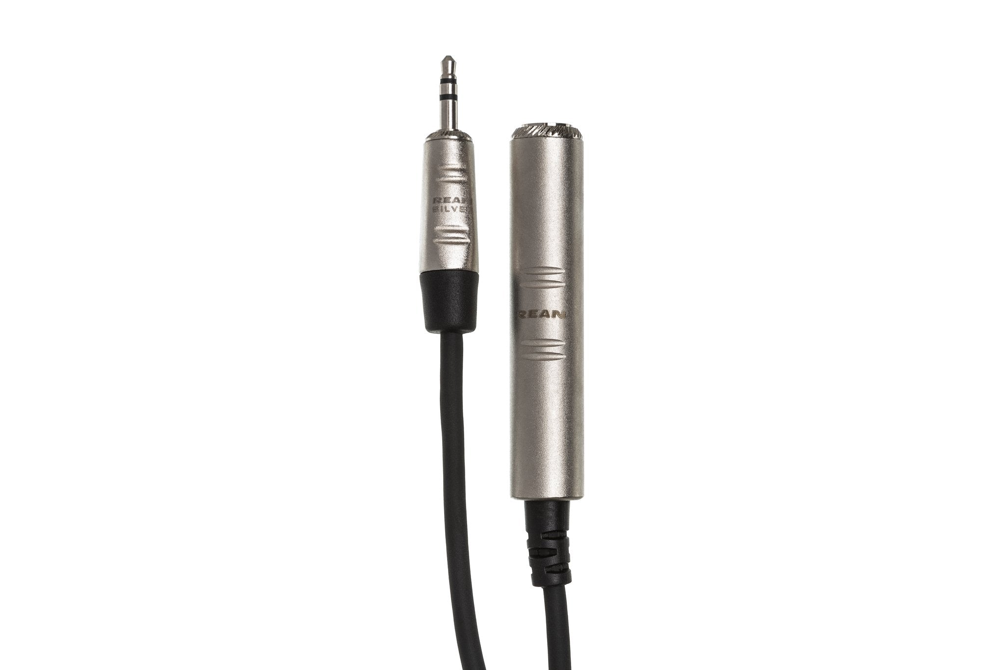 Pro Headphone Adapter Cable, REAN 1/4 in TRS to 3.5 mm TRS - Connector