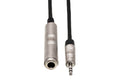 Pro Headphone Adapter Cable, REAN 1/4 in TRS to 3.5 mm TRS - Front