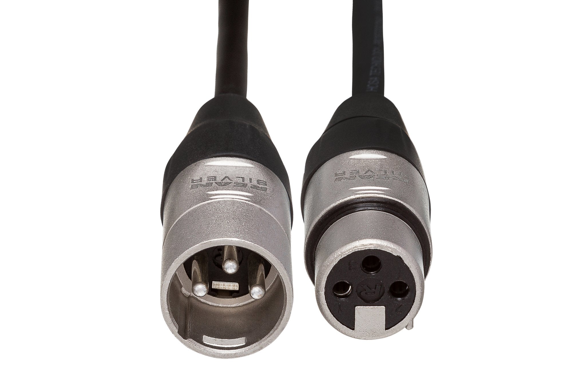 Pro Balanced Interconnect, REAN XLR3F to XLR3M - Front