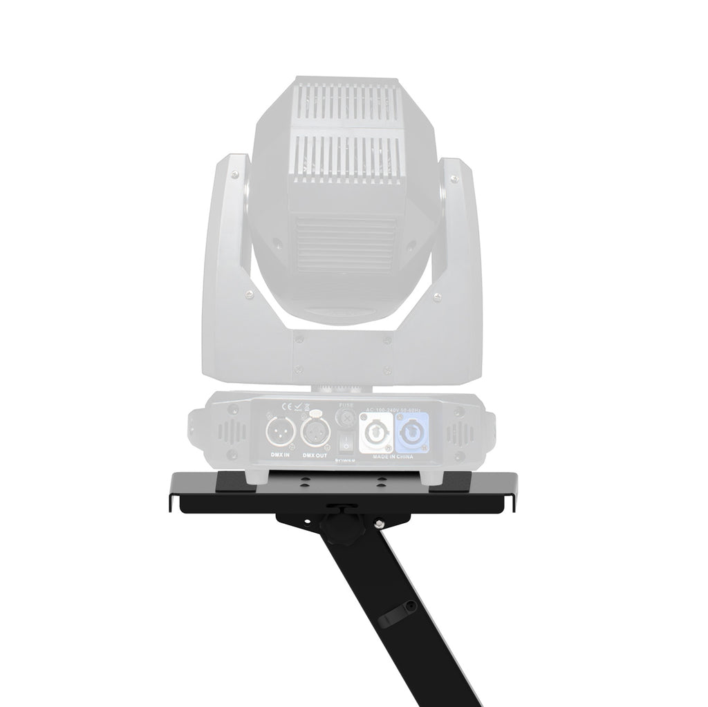 BLACK Audio Monitor DJ Lighting Side Mounting Shelf for B3 DJ Table Workstation by Humpter