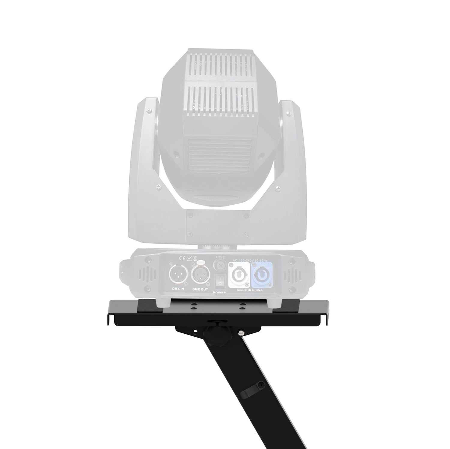 BLACK Audio Monitor DJ Lighting Side Mounting Shelf for B3 DJ Table Workstation by Humpter