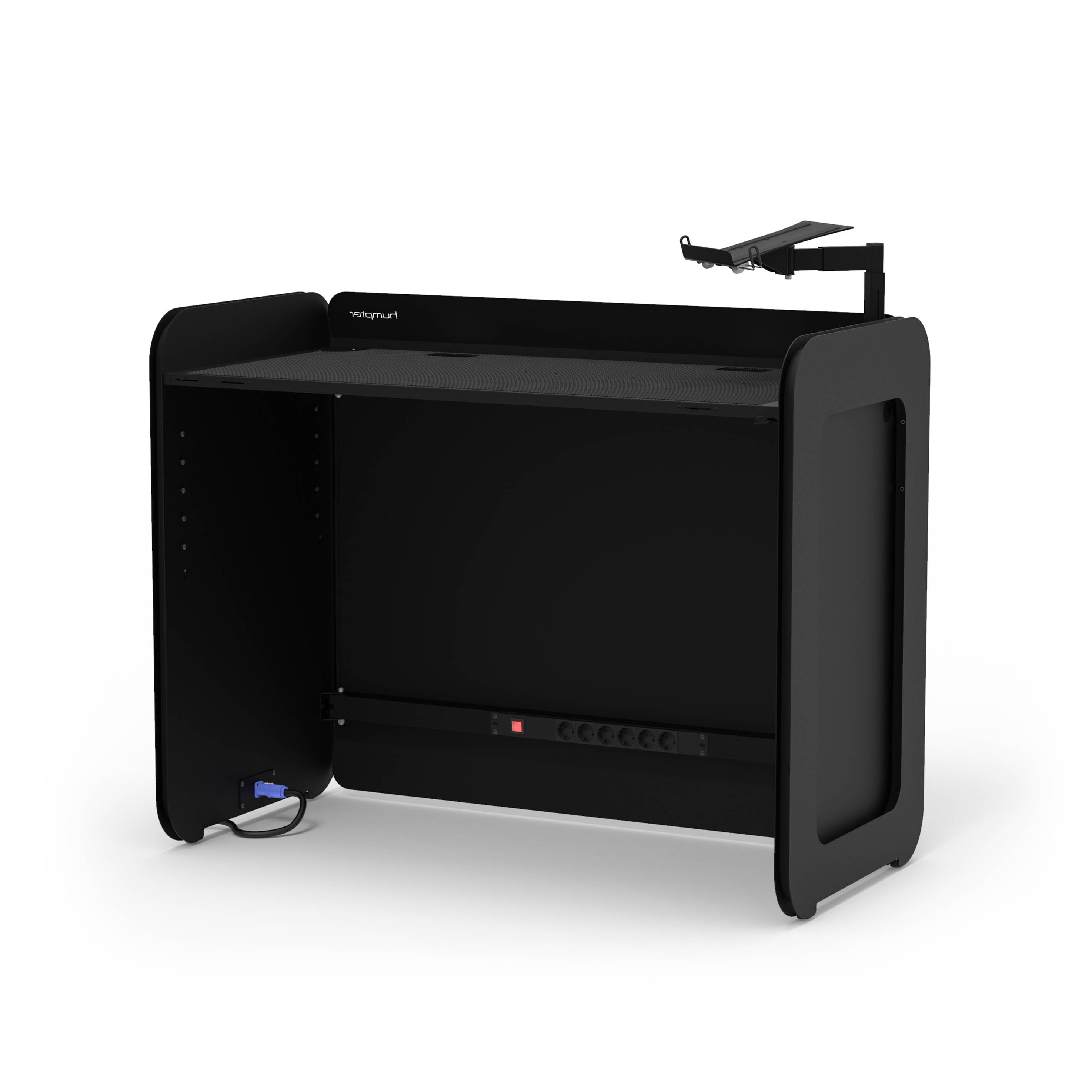 Humpter Cube: Professional Compact DJ Workstation in Black