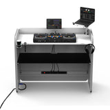 Humpter Cube: Professional Compact DJ Workstation in White