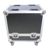 Line Array Flight Case for 2 RCF HDL6-A HDL26-A Speakers W/Wheels