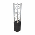 Black 4.92Ft 1.50M Lycra Cover Scrim Sleeve fits 12In F34 Truss Segment
