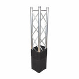 Black 4.92Ft 1.50M Lycra Cover Scrim Sleeve fits 12In F34 Truss Segment