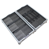 ATA Flight Case with 2U Drawer for Wireless Microphone Receiver External Drive Modular Midi Mounting Storage