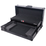 ATA Flight Case For Pioneer DDJ-REV1 DJ Controller with Laptop Shelf - Black