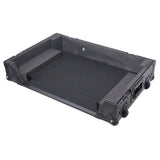 ATA Flight Case ATA Flight Case For Pioneer XDJ-RX3 DDJ-REV5 DJ Controller with 1U Rack Space and Wheels - Black