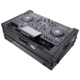 ATA Flight Case ATA Flight Case For Pioneer XDJ-RX3 DDJ-REV5 DJ Controller with 1U Rack Space and Wheels - Black