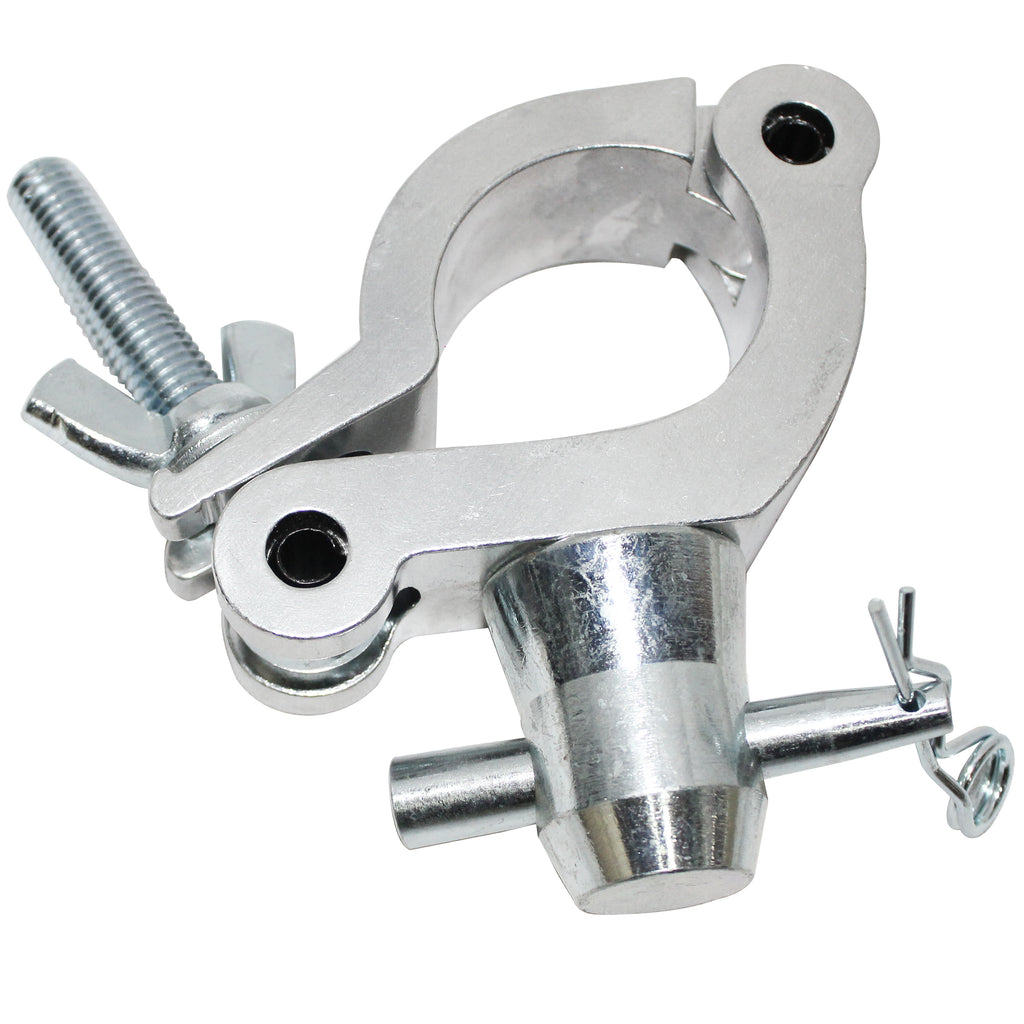Aluminum Side Entry Pro M10 Truss Clamp with Half Conical for 2" Truss Tube Capacity 661 lbs.