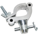 Aluminum Side Entry Pro M10 Truss Clamp with Half Conical for 2" Truss Tube Capacity 661 lbs.