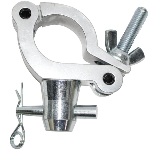 Aluminum Side Entry Pro M10 Truss Clamp with Half Conical for 2" Truss Tube Capacity 661 lbs.
