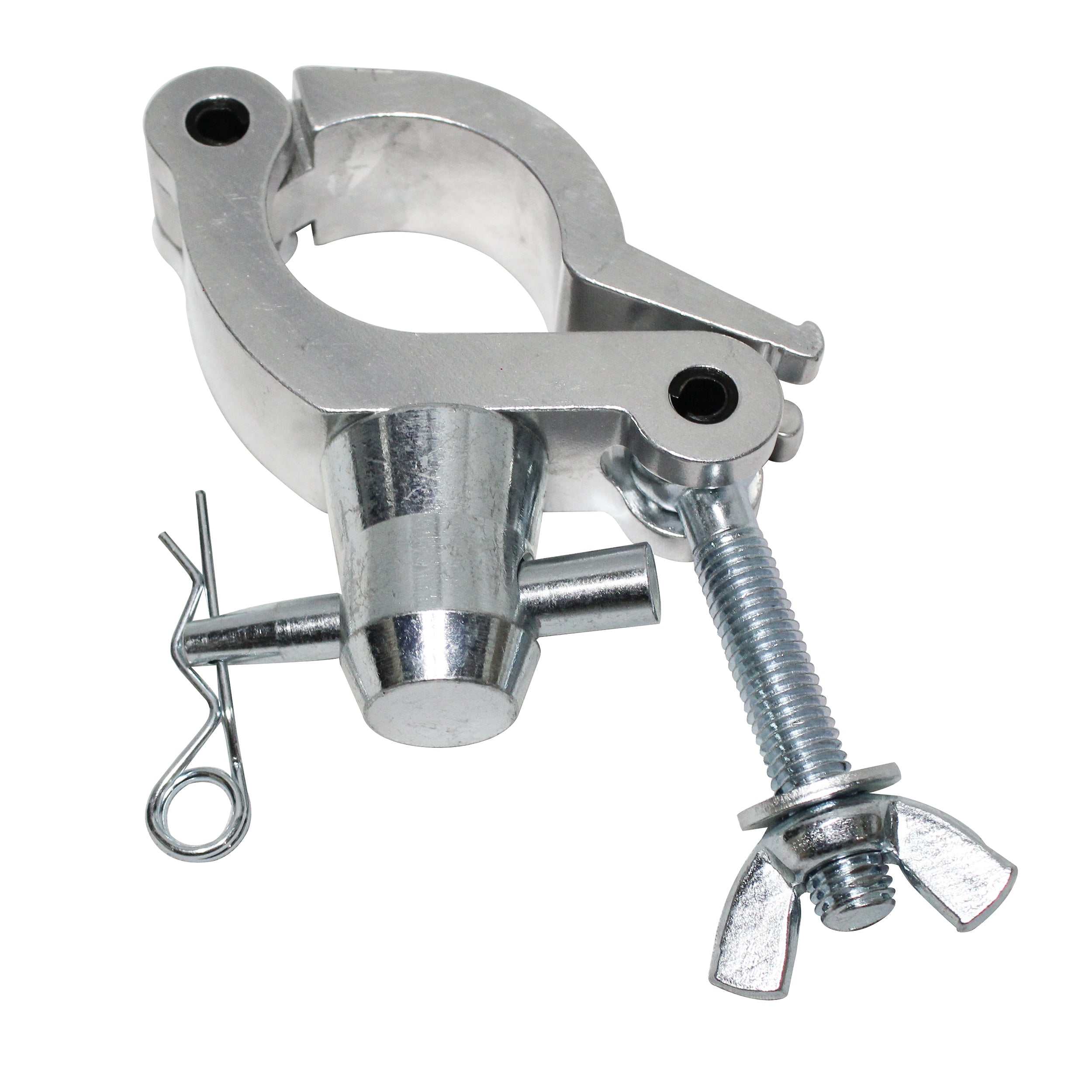 Aluminum Side Entry Pro M10 Truss Clamp with Half Conical for 2" Truss Tube Capacity 661 lbs.