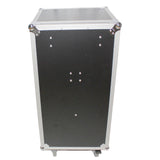 7 Utility Drawer ATA Flight Style Case with Fold out Left Right Side Mounting Removable Table and 4 inch Casters
