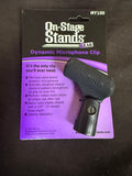 On Stage MY100 Unbreakable Dynamic Rubber Mic Clip 5 pack