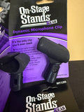 On Stage MY100 Unbreakable Dynamic Rubber Mic Clip 5 pack