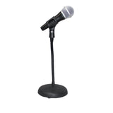Gooseneck Desktop Microphone Stand With 6" Round Base