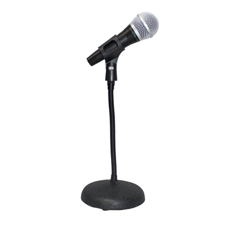 Gooseneck Desktop Microphone Stand With 6
