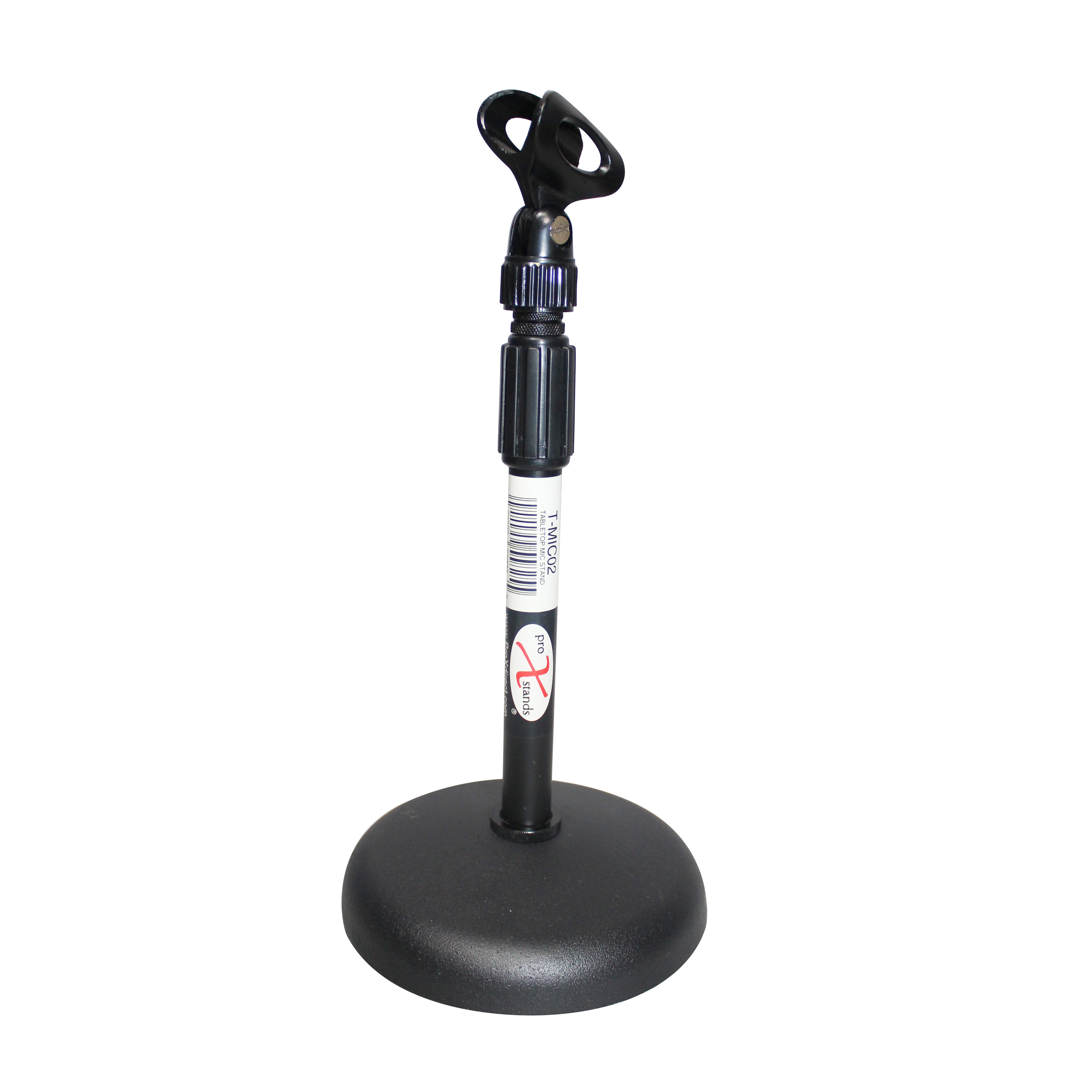 Desktop Microphone Stand with 6" Round Base