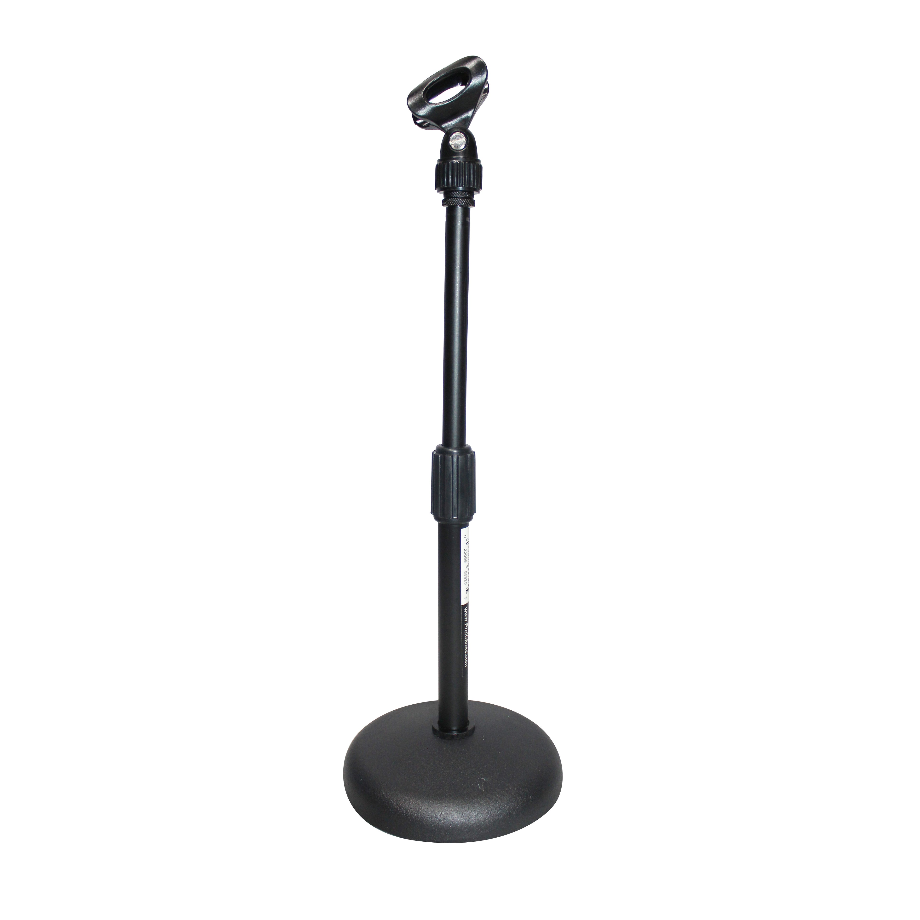 Desktop Microphone Stand with 6" Round Base