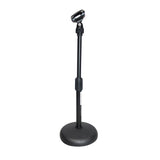 Desktop Microphone Stand with 6" Round Base