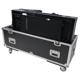 ATA Case for up to 50" LED LCD TV and Mesa Media DJ Facade Workstation