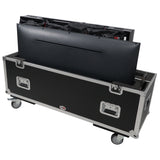 ATA Case for up to 50" LED LCD TV and Mesa Media DJ Facade Workstation