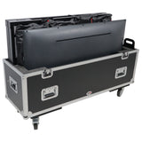 ATA Case for up to 50" LED LCD TV and Mesa Media DJ Facade Workstation