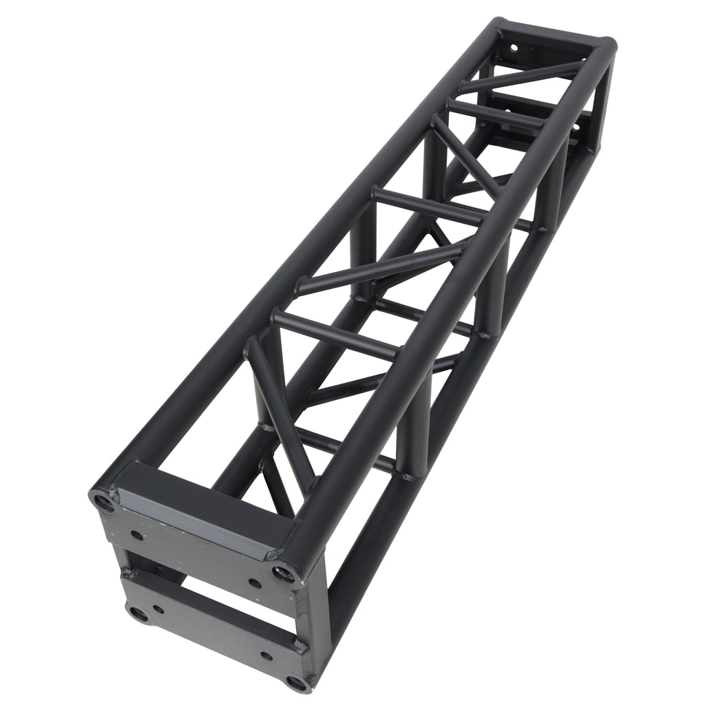 6Ft. BoltX Black Bolted 12 Inch Professional Box Truss Segment | 3mm Wall – Black Finish