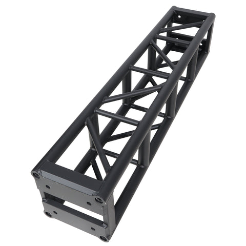 6Ft. BoltX Black Bolted 12 Inch Professional Box Truss Segment | 3mm Wall – Black Finish