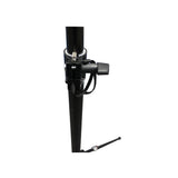 Lightweight Height Adjustable DJ Lighting Stand with Square T-Bar – adjusts up to 9 Ft Height