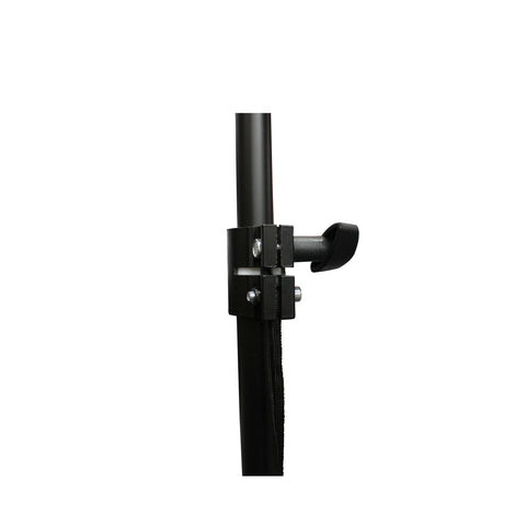 Lightweight Height Adjustable DJ Lighting Stand with Square T-Bar – adjusts up to 9 Ft Height