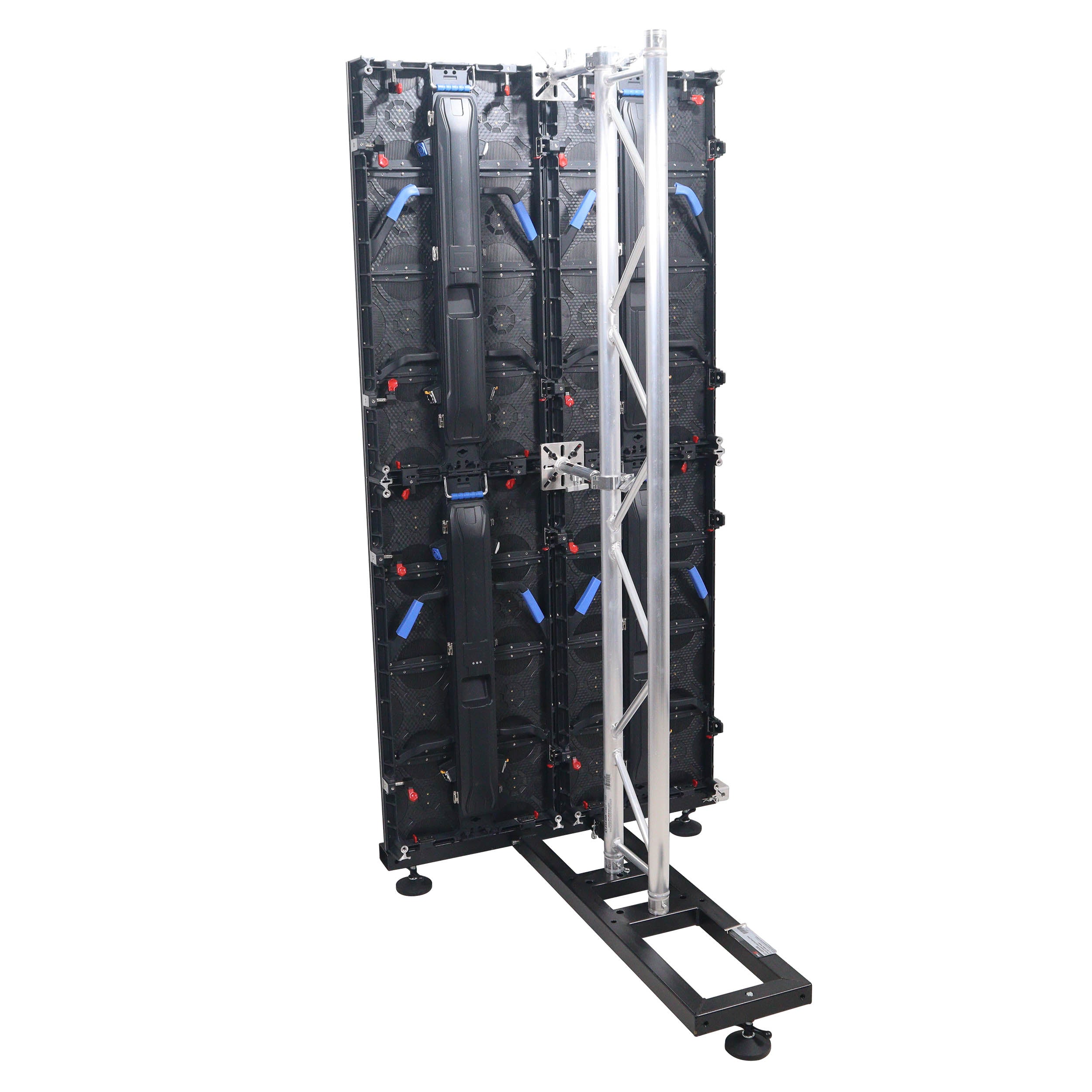 Ground Support Stabilizing 1M / 3.28ft T-Base for LED Screen Wall Stacking for F32 or 12-inch Bolt Truss Segments