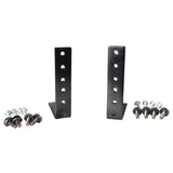 2U Two Unit Rack Rails L Shape Bracket for DJ Controller Flight Cases