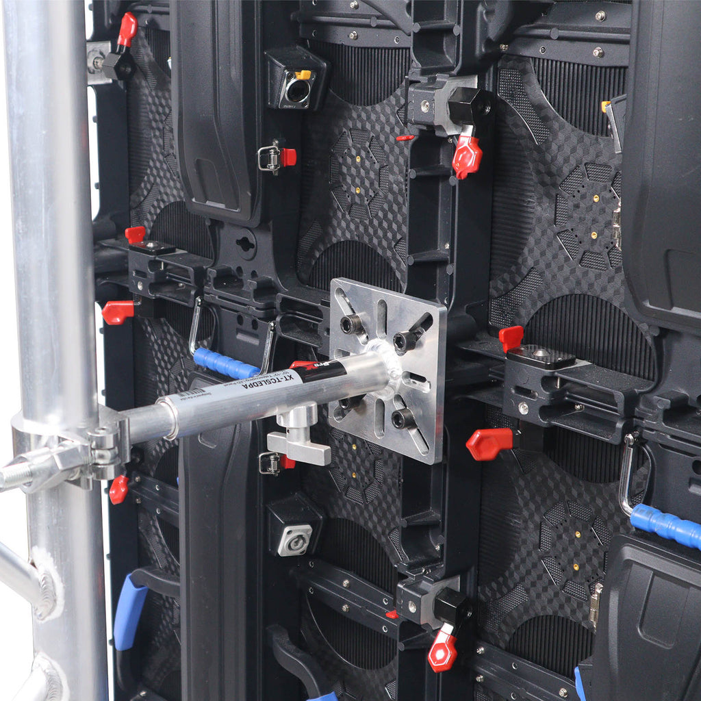 Ground Support Stabilizing 1M / 3.28ft T-Base for LED Screen Wall Stacking for F32 or 12-inch Bolt Truss Segments
