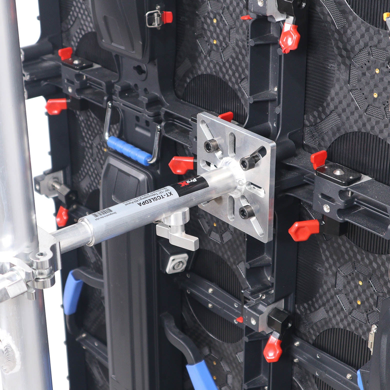 Ground Support Stabilizing 1M / 3.28ft T-Base for LED Screen Wall Stacking for F32 or 12-inch Bolt Truss Segments